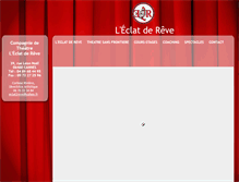 Tablet Screenshot of leclatdereve.com